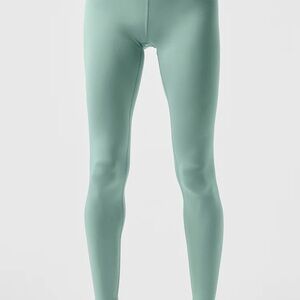 ALO Yoga High-Waist Airbrush Leggings- Botanical Green